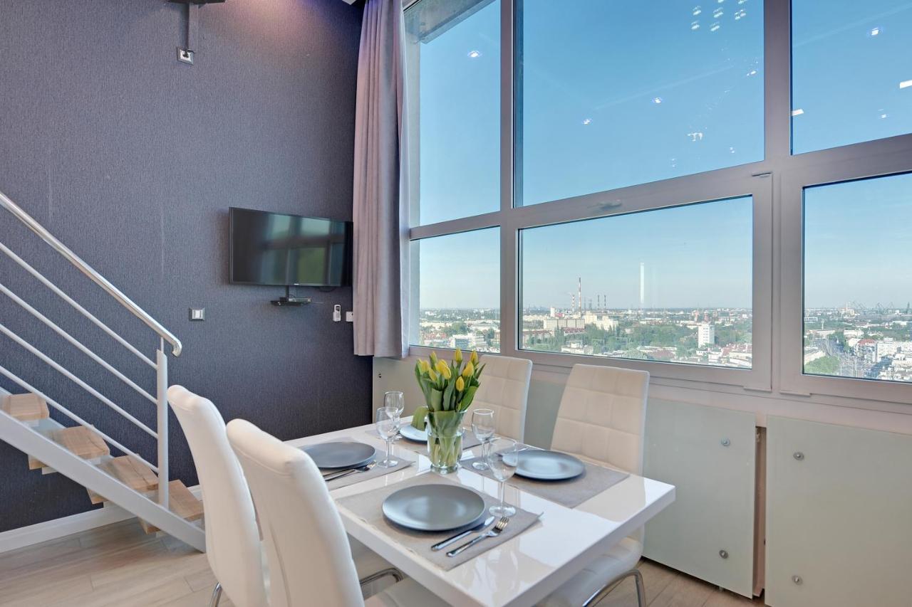 Panorama- The View Of Gdansk By Elite Apartments Kültér fotó
