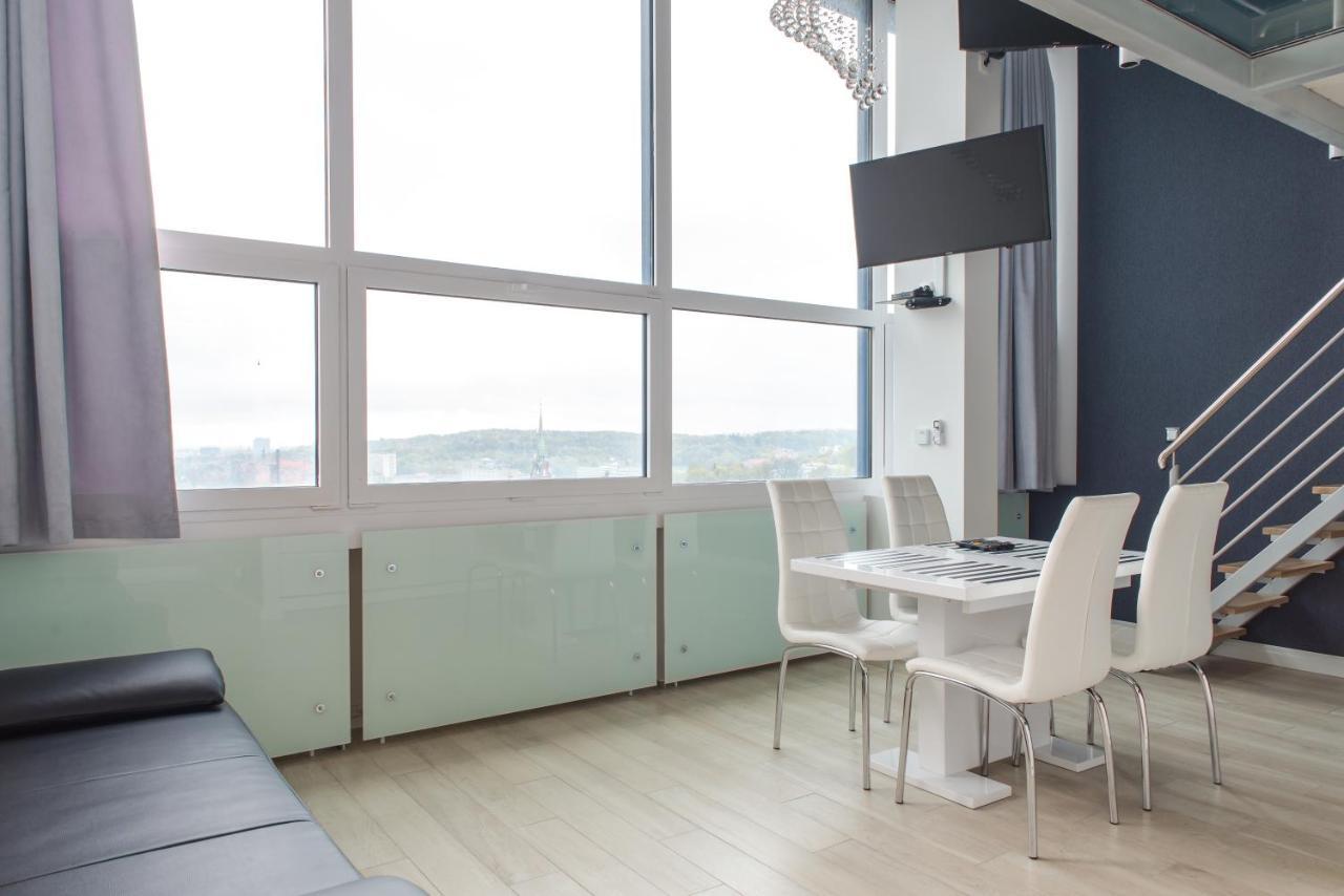 Panorama- The View Of Gdansk By Elite Apartments Kültér fotó